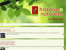 Tablet Screenshot of historiaenatureza.com